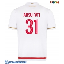 Fotballdrakt Herre AS Monaco Ansu Fati #31 Hjemmedrakt 2025-26 Kortermet